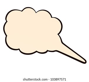 3d Render Speech Bubble Stock Illustration 103897571 | Shutterstock