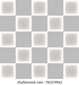 3D render Squre lighting background