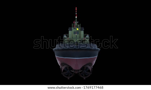 3d Render Tugboat Project 498 Stock Illustration 1769177468 | Shutterstock