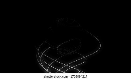 3d Render Ultra Realistic Vortex Model: ภาพประกอบสต็อก 1703094214 ...