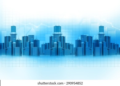 Abstract City Building Skyline Metropolitan Area Stock Photo (Edit Now ...