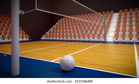 580 Volleyball Court 3d Rendering Images, Stock Photos & Vectors ...
