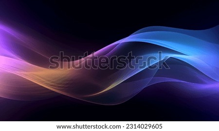 3d render wave style an abstract neon Light background. Bright purple violet pink lines glowing in ultraviolet light,geometric design modern sci-fi fantasy.