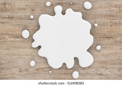 3d Render White Liquid Splatter Stock Illustration 325073288 | Shutterstock