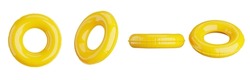 3d Render Of Yellow Swim Ring Isolated On White Background,clipping Path.