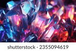 3d rendered Abstract colorful Diamond background