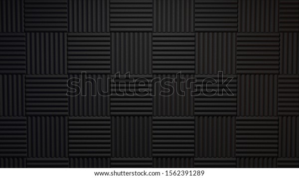 3d rendered
acoustic panels studio
background