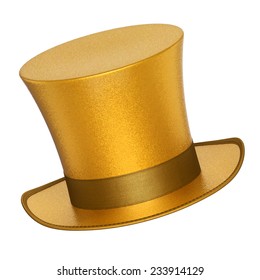 gold hat