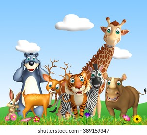 3d Rendered Illustration Of Wild Animal