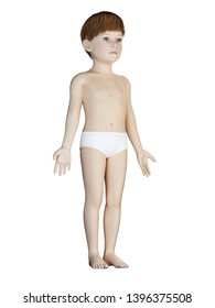 3d rendered medically accurate illustration of a childs body