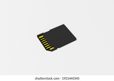 3d rendered SD Memory Cards
