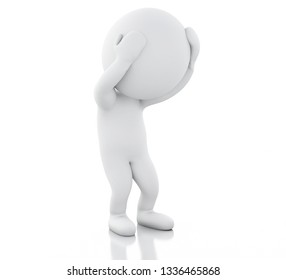 4,955 3d man worried Images, Stock Photos & Vectors | Shutterstock