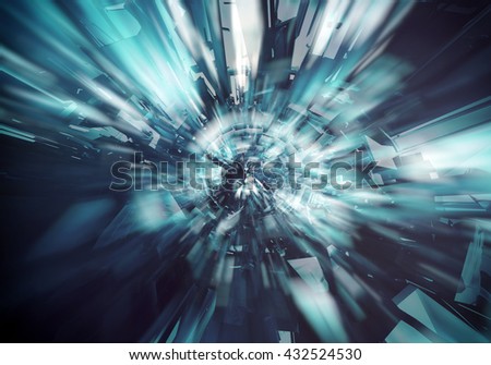 3D rendering, abstract background design