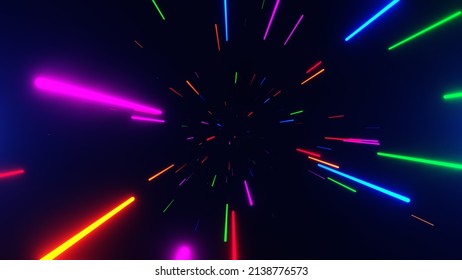 3d Rendering Abstract Futuristic Geometric Background Stock ...