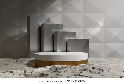 3 d representación abstracta