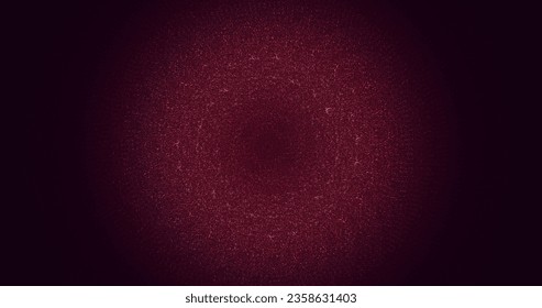 3D rendering abstract round hole light background