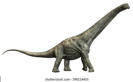 3D Rendering Of Alamosaurus.