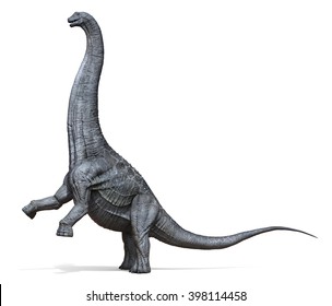 3D Rendering Of Alamosaurus.