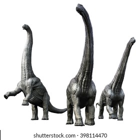 3D Rendering Of Alamosaurus.