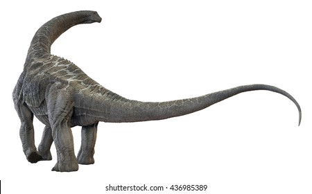 3D Rendering Of Alamosaurus.