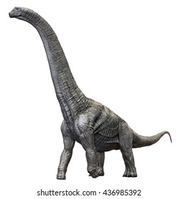 3D Rendering Of Alamosaurus.