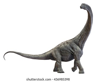 3D Rendering Of Alamosaurus.