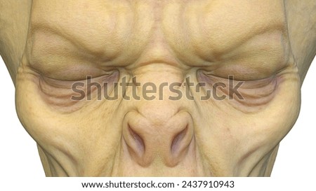 Similar – Image, Stock Photo face cling film