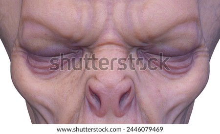 Similar – Image, Stock Photo face cling film