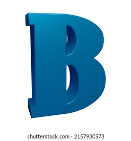 3d Rendering Alphabet Letter B Character Stock Illustration 2157930573 ...