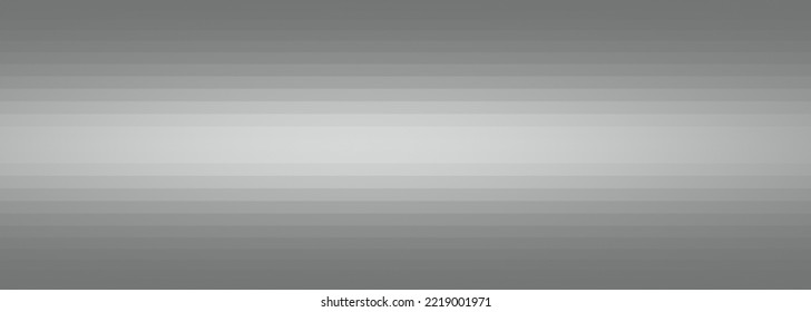 3D Rendering, Background Illustrations For Website Banners Light In The Common Area On A Gray Background Spaces To Enter Text. Horizontal Straight Line.