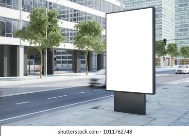 3d Rendering Of Billboard Mockup 