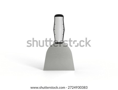 3D Rendering Blade Scraper Tool Mockup