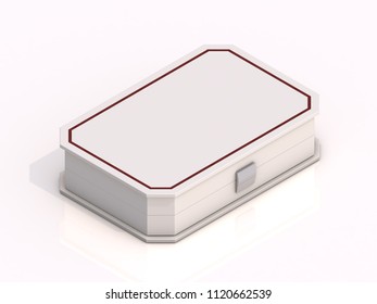 3d Rendering Blank Boxes Isolated On Stock Illustration 1120662539 ...