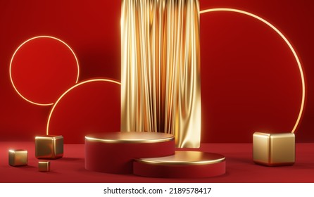 Representación 3D del fondo