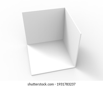 3d Rendering Blank Room With Background