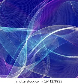 3d Rendering Bright Colours Lines On Stock Illustration 1641279925 ...