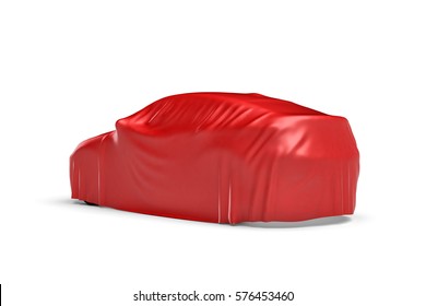 Presentation Car Car Under Cloth 3d Stock Illustration 704381911 ...