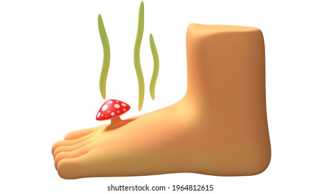 261 Feet fungus cartoon Images, Stock Photos & Vectors | Shutterstock