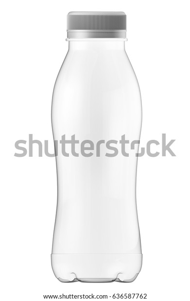 Download 3d Rendering Clear Plastic Bottle Template Stock Illustration 636587762