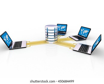 3D Rendering Computer Network
