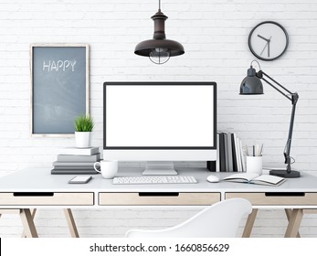 80,412 Office desk render Images, Stock Photos & Vectors | Shutterstock