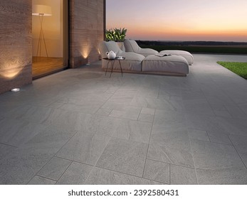 3d rendering concrete texture tile design grunge for floor and wall