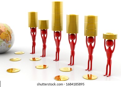 3d rendering of Conquering the business