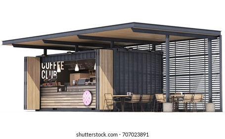 Container Cafe Images Stock Photos Vectors Shutterstock