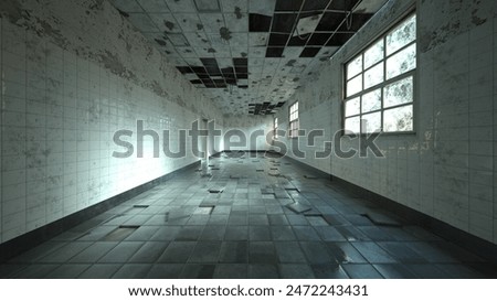 Similar – Image, Stock Photo decay Window Room Location