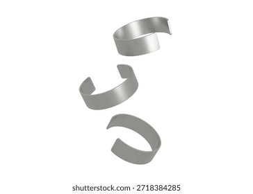 3D Rendering Cuff Bangle Product Mockup