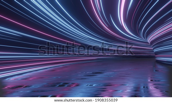 led screen tunnel