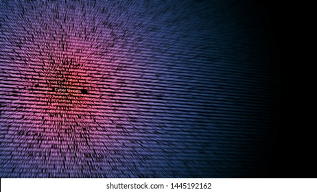 3D Rendering Of Cyber Threat Text, Clearly Focus Among Blur Lines Of Computer Software Source Code. Concept Of Malware Being Hidden Inside Freeware Download. Privacy Threat, Virus And Trojan Attack