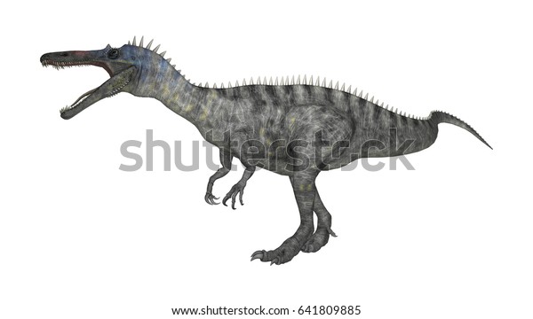 3d Rendering Dinosaur Suchomimus Suchomimus Tenerensis Stock Illustration 641809885 