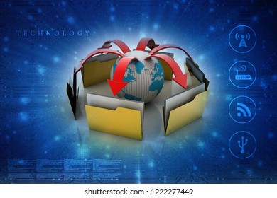 3d rendering Documents copying one file to another
